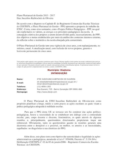 Pdf Plano Plurianual De Gest O Todo Projeto Sup E Rupturas