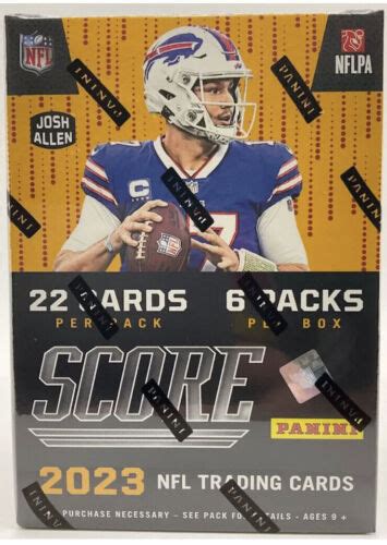 2023 Panini Score Football Hobby Blaster Box 132 CARDS Factory