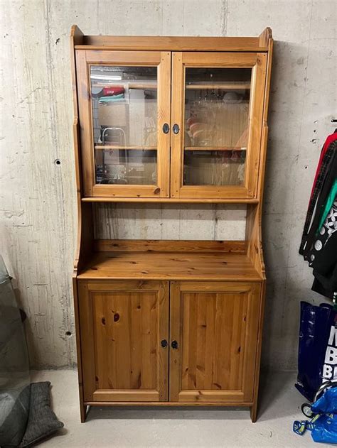 Leksvik Buffet Schrank Vitrine Von Ikea Kaufen Auf Ricardo