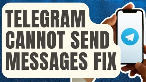 How To Fix Telegram Cannot Send Messages Updated 2024 YouTube