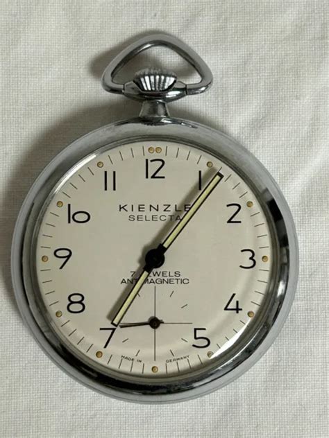 OLD KIENZLE SELECTA 7 JEWELS ANTIMAGNETIC Pocket Watch Vintage