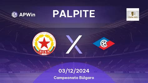 Palpite CSKA 1948 Sofia x Septemvri Sofia 03 12 1ª Divisão da Bulgária