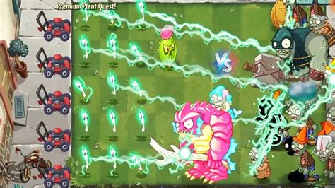 Plants Vs Zombies Lightning Reeds Vs Deep Sea Gargantuar Zombies