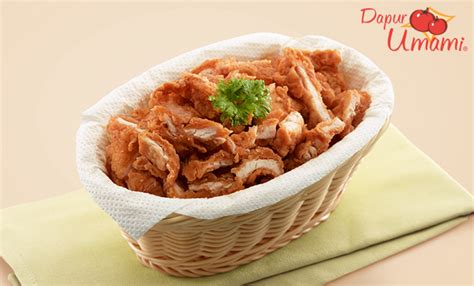 Resep Ayam Fillet Krispi Ala Sajiku® Dapur Umami