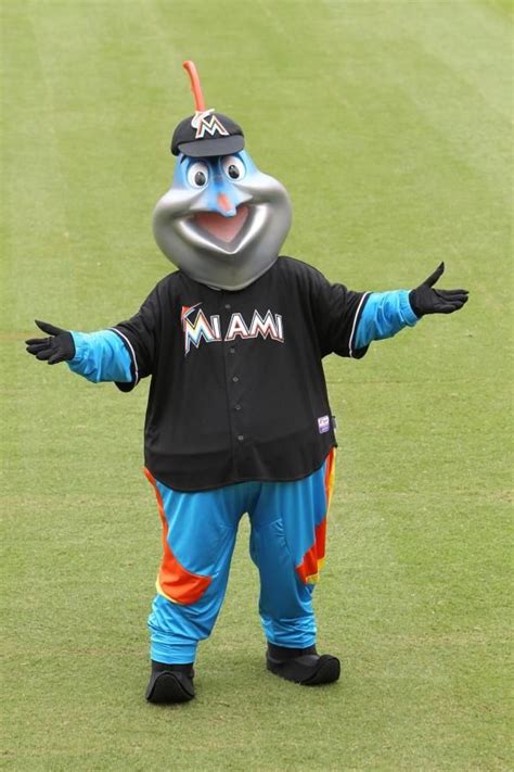 Marlins Mascot Billy The Marlin Espn Baseball Marlins Baseball