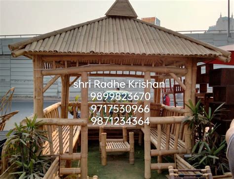 Garden Bamboo Gazebo At Rs 13200 Piece Bamboo Gazebo In Gurgaon Id