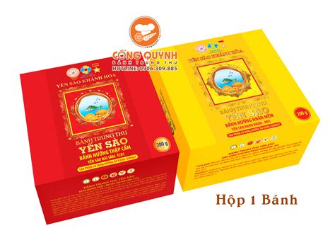 Bảng giá Bánh Trung Thu Yến Sào Khánh Hòa