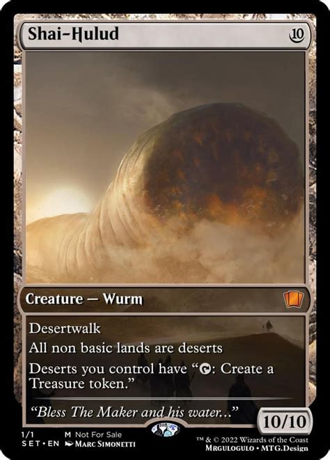 More Dune Themed Mtg Cards Rdune