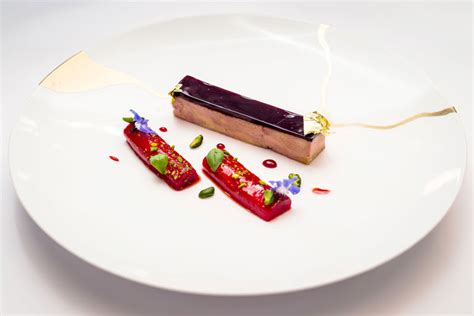 Duck Foie Gras With Rhubarb Recipe Great British Chefs