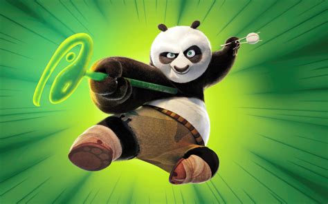 X Po In Kung Fu Panda Movie K Wallpaper X Resolution