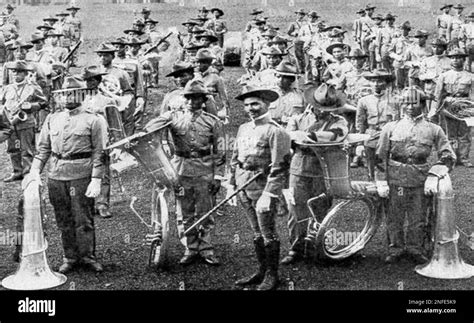 Philippine Constabulary Band in 1904 Stock Photo - Alamy