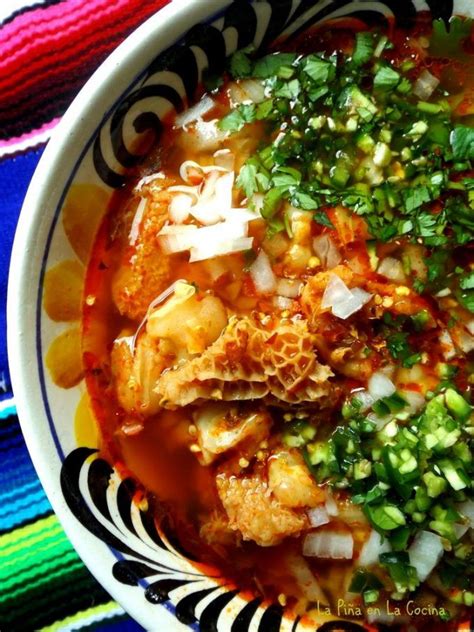 Menudo Rojo Recipe Mexican Food Recipes Mexican Food Recipes