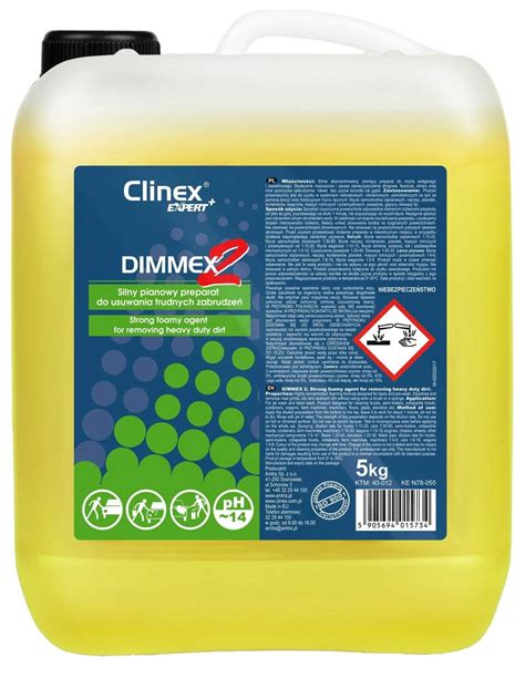 Clinex Expert DIMMEX 2 Silny preparat do mycia wstępnego