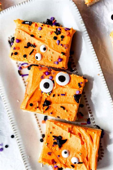 Halloween Sugar Cookies Bars House Of Nash Eats