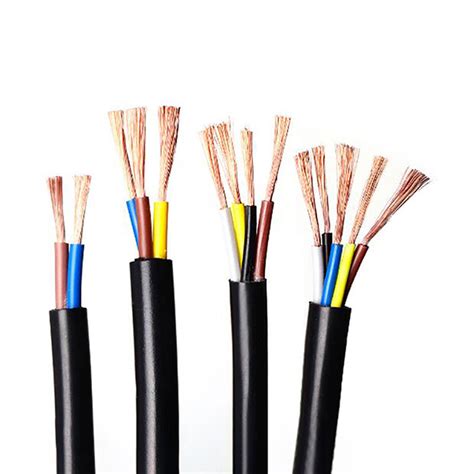 Core Mm Flexible Copper Sheathed Wire Iec Rvv Electric