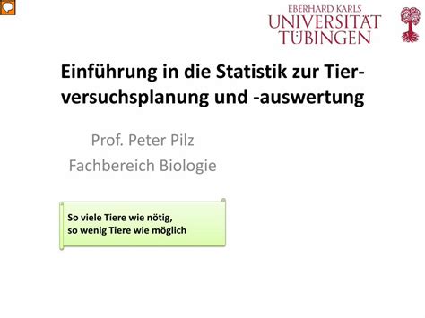 PDF Einführung in Statistik zur Tier versuchsplanung und