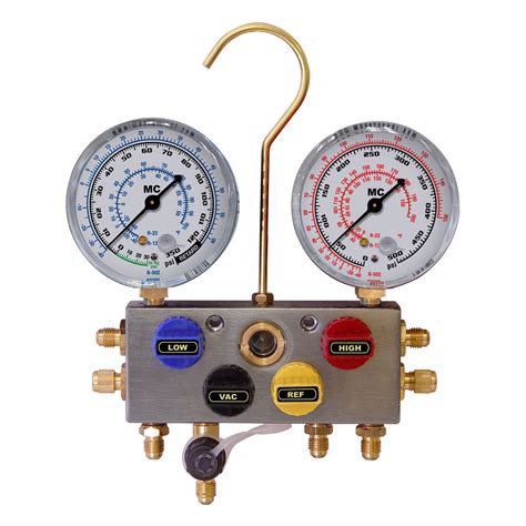 Tools Equipment Calbeau Way Manifold Gauge Set Household Air