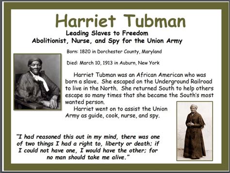 Harriet Tubman Printable Pictures