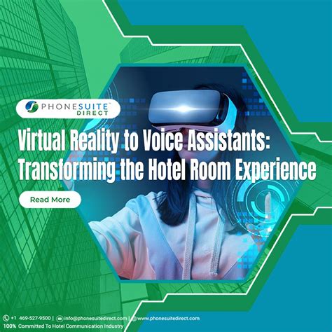 Virtual Reality To Voice Assistants Transforming The Hotel Room Experience By Phonesuite