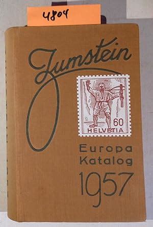 Europa Briefmarken Katalog Zumstein 1957 Guter Zustand Il