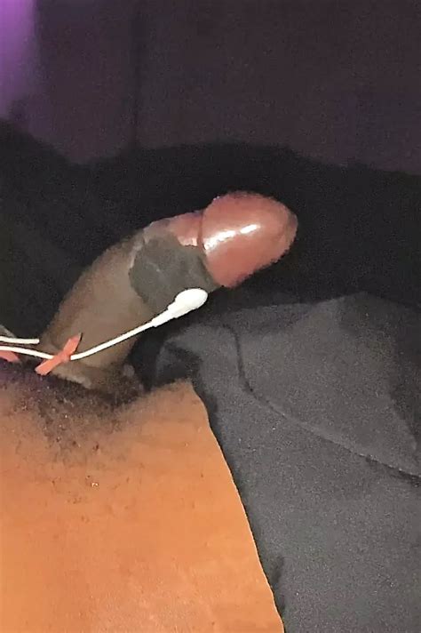 BBC Daddy Big Black Cock Masturbation Solo Cumshot Orgasm Estim Gay Porn XHamster
