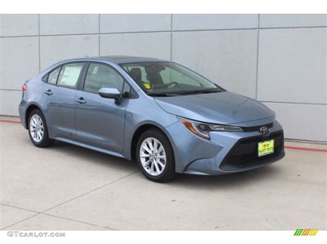 Celestite Gray Metallic 2020 Toyota Corolla LE Exterior Photo #133043846 | GTCarLot.com