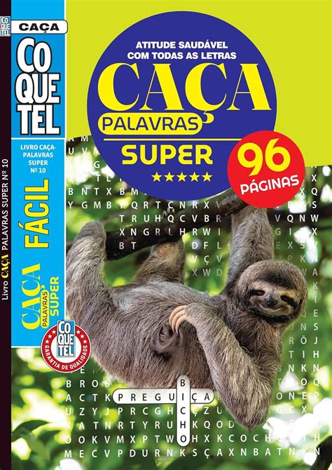 Livro Coquetel Ca A Palavras Super Ed Editora Coquetel