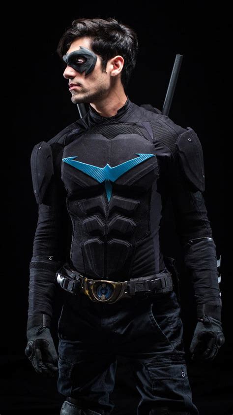 Titans Nightwing Dick Grayson Cosplay Costume Ubicaciondepersonas Cdmx Gob Mx