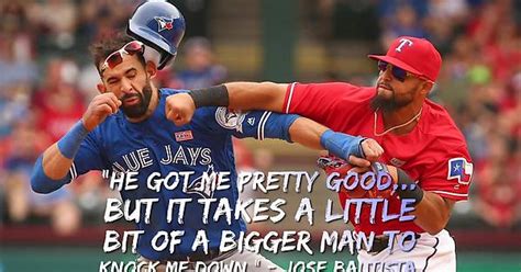 Jose Bautista On Getting Punched By Rougned Odor In Today S Game Album On Imgur