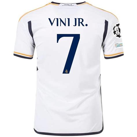 Vini Jr Real Madrid Soccer Jersey REAL MADRID 7 Depop