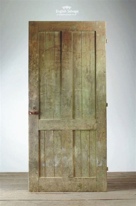 Large Reclaimed Pine Wooden Panel Door