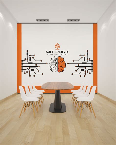 Corporate Wall Sticker Design | Indoor Glass Sticker on Behance