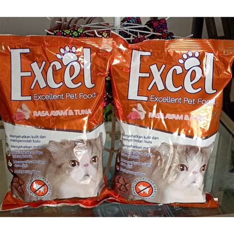 Jual Excel Orange Gr Excel Makanan Kucing Shopee Indonesia