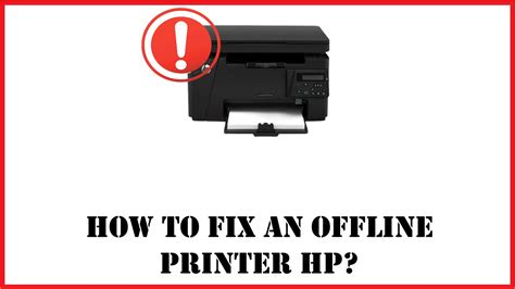 How To Fix An Offline Printer Hp