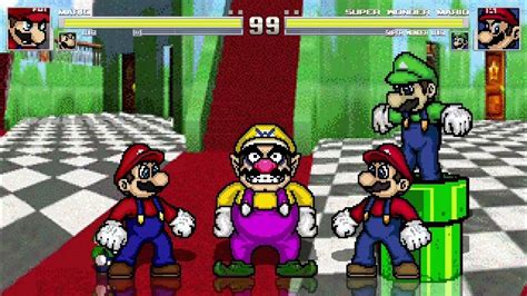 Mugen Mario Zm Bros Vs Wonder Mario Bros Youtube