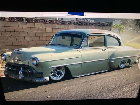 1954 1952 Air Ride Patina Bagged Lowrider Lowered Kustom Hot Rat Rod