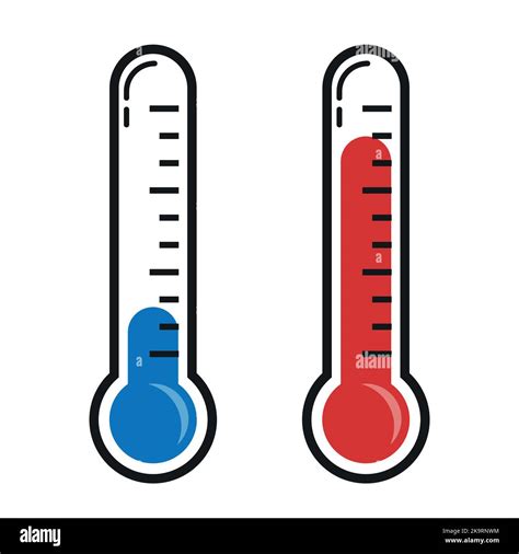 Measuring Temperature Stock Vektorgrafiken Kaufen Alamy