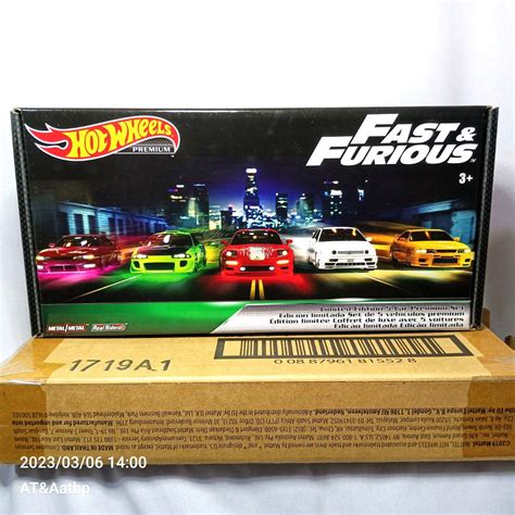 Rare Hot Wheels Scale FAST And FURIOUS Pack Premium Set With