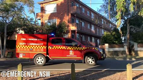 Frnsw Duty Commander City Responding To Rd Alarm Structure Fire