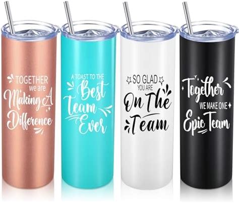 Bokon 8 Pcs Housekeeping Appreciation Tumbler T Thank