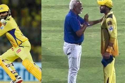 Watch Unseen Footage Of Jadeja S Animated Chat With Csk Ceo Crickate