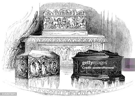 Ancient Caskets Jewelry Boxes High-Res Vector Graphic - Getty Images