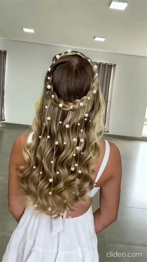 Pin By Lety On Feminices In Long Bridal Hair Easy Hairstyles