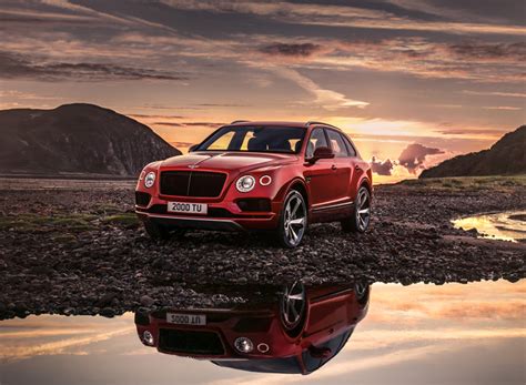 bentley reveals the bentayga V8 luxury SUV