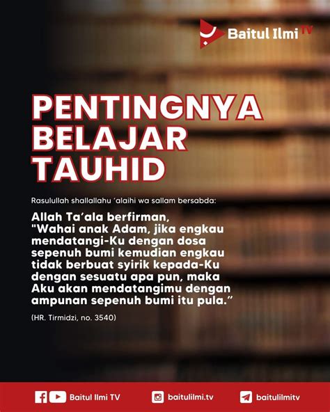 PENTINGNYA BELAJAR TAUHID BAGIAN 2 AtmaGo