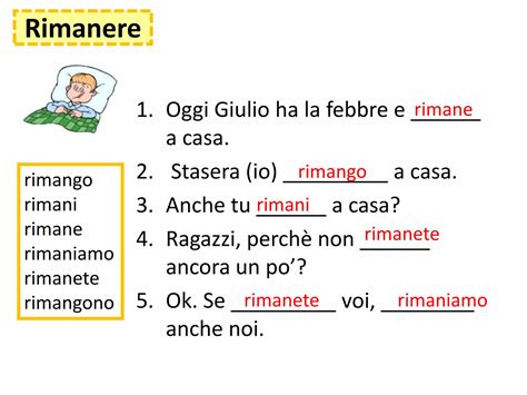 Verbi Irregolari Al Presente Indicativo Con Esercizi Ppt