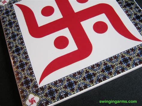 Swastika Tile Swinging Arms