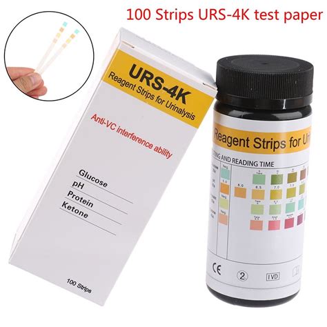 Strips Urs K Glucose Ph Protein Ketone Urine Test Paper Strips