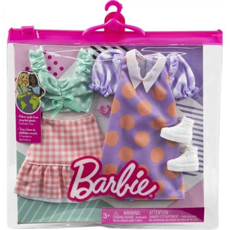 Barbie Fashions Pack Outfits Accessories Polka Dot Blouse