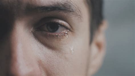 Man Eyes With Tears Tears Hd Wallpaper Pxfuel